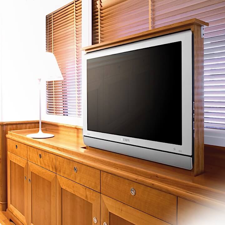Комод LIFT с подъёмной ТВ панелью / Deni-art мебель на заказ