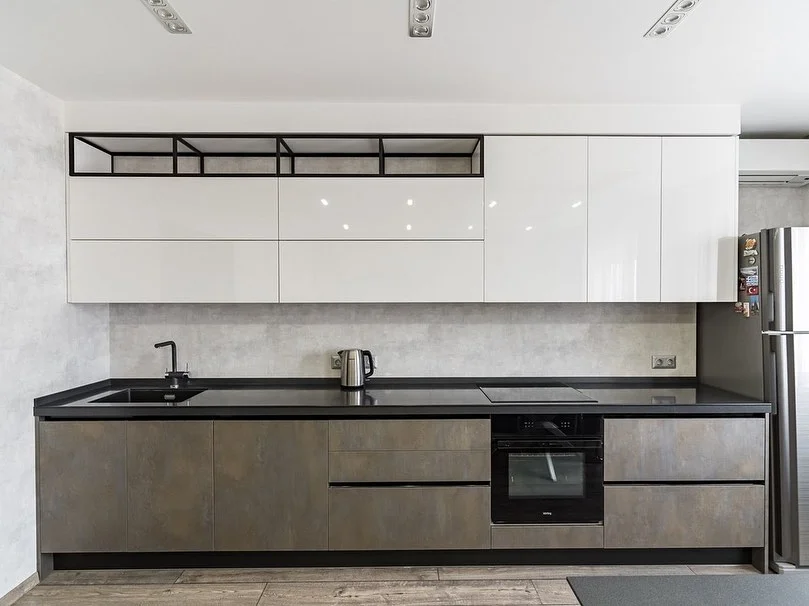 Кухня Stone из каменного шпона ➤ Мебель и кухни премиум-класса DeniART 