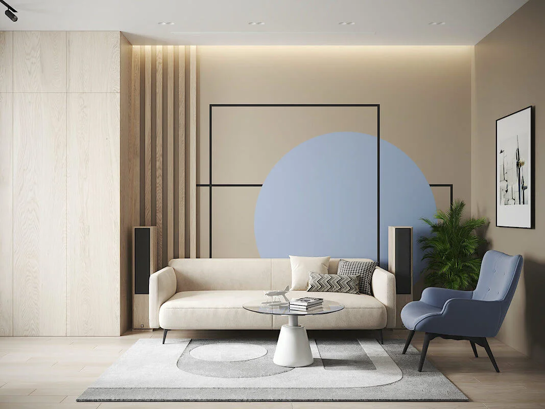 Стенки ТВ из коллекции мебели для гостиной от Deni-art