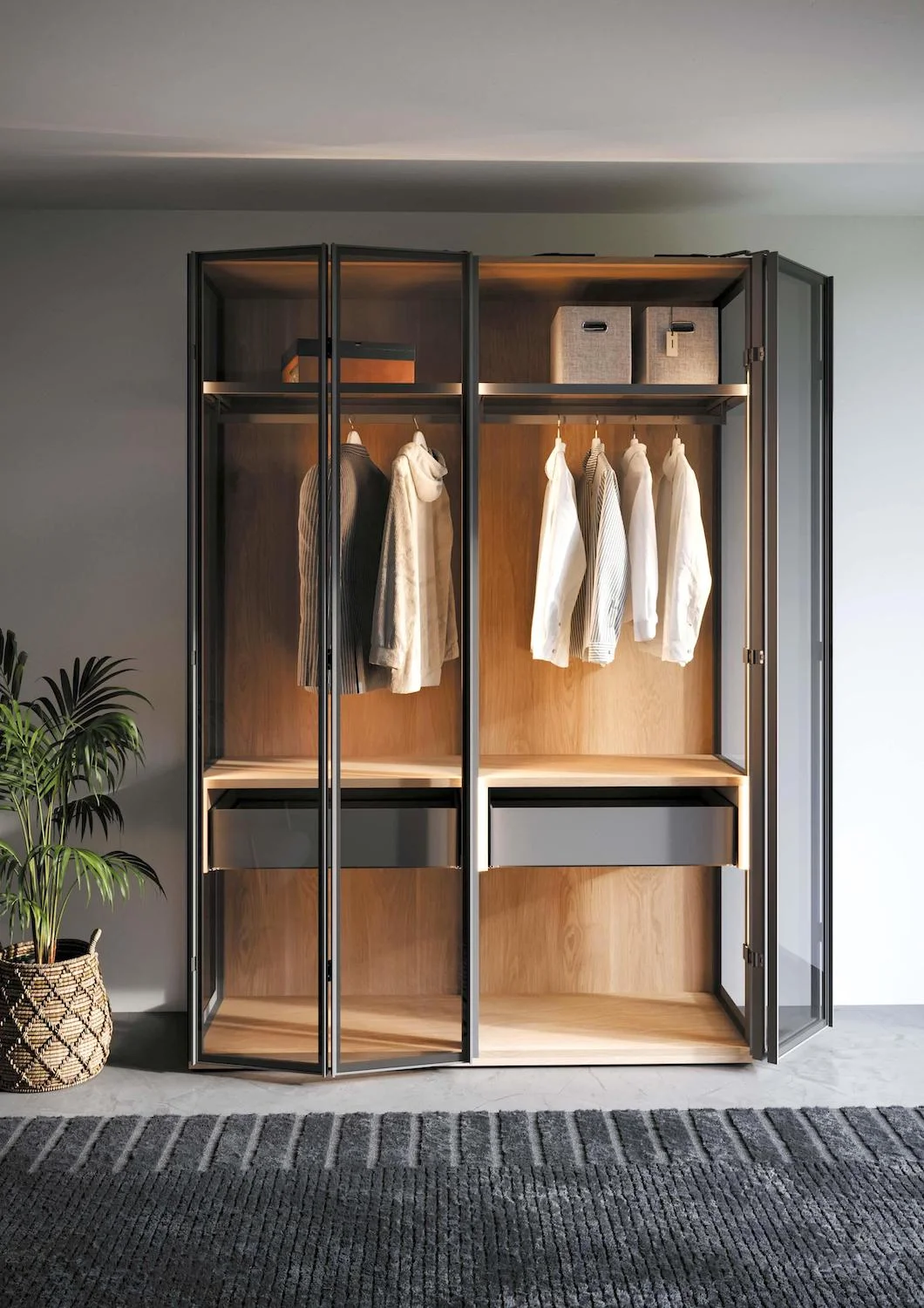 Дизайнерский шкаф TETRIS ™ Фабрика премиальной мебели Deni-ART 