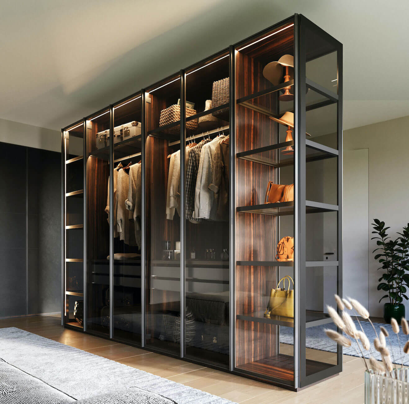 Дизайнерский шкаф TETRIS ™ Фабрика премиальной мебели Deni-ART 