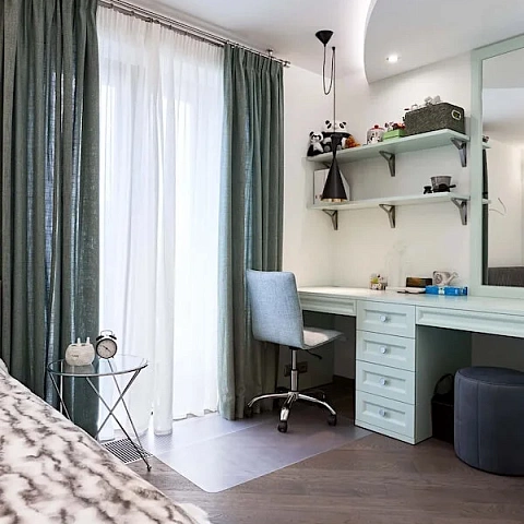 Нежный и светлый интерьер квартиры ➤ Deni-art — Эксклюзивная мебель и кухни на заказ в Москве